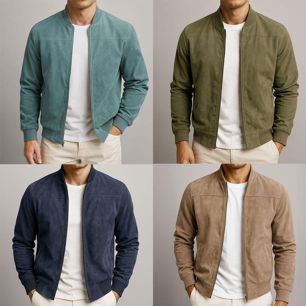 Kenneth | Giacca effetto camoscio