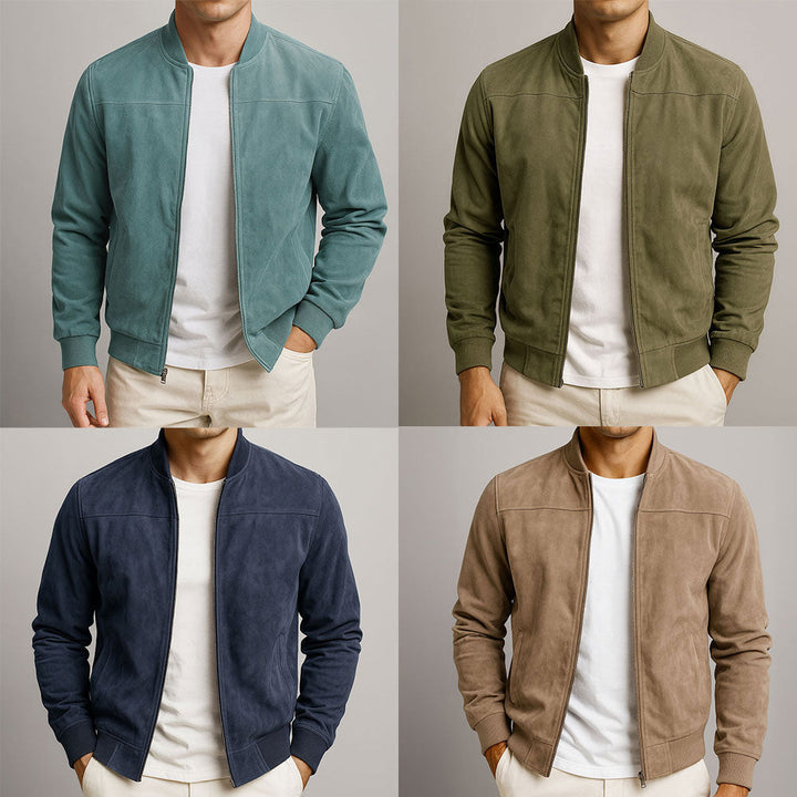 Kenneth | Giacca effetto camoscio