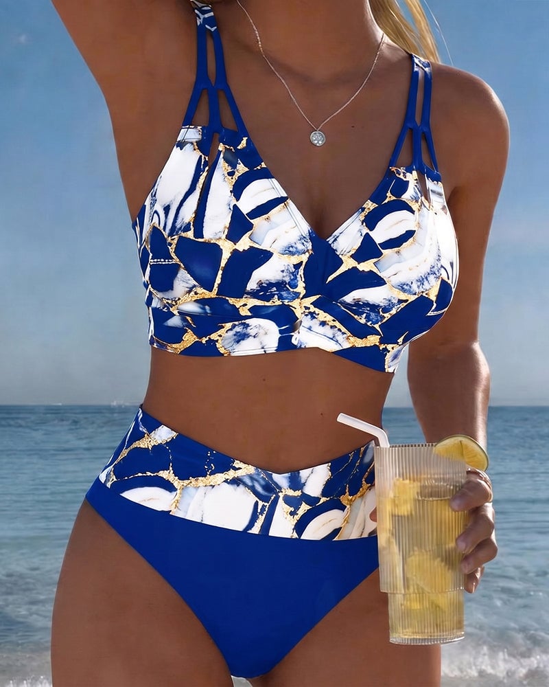 Tatiana | Costume da Bagno Due Pezzi Vestibilità Comoda e Modellante