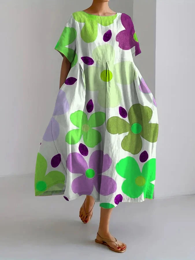 Vestito estivo floreale Valeno