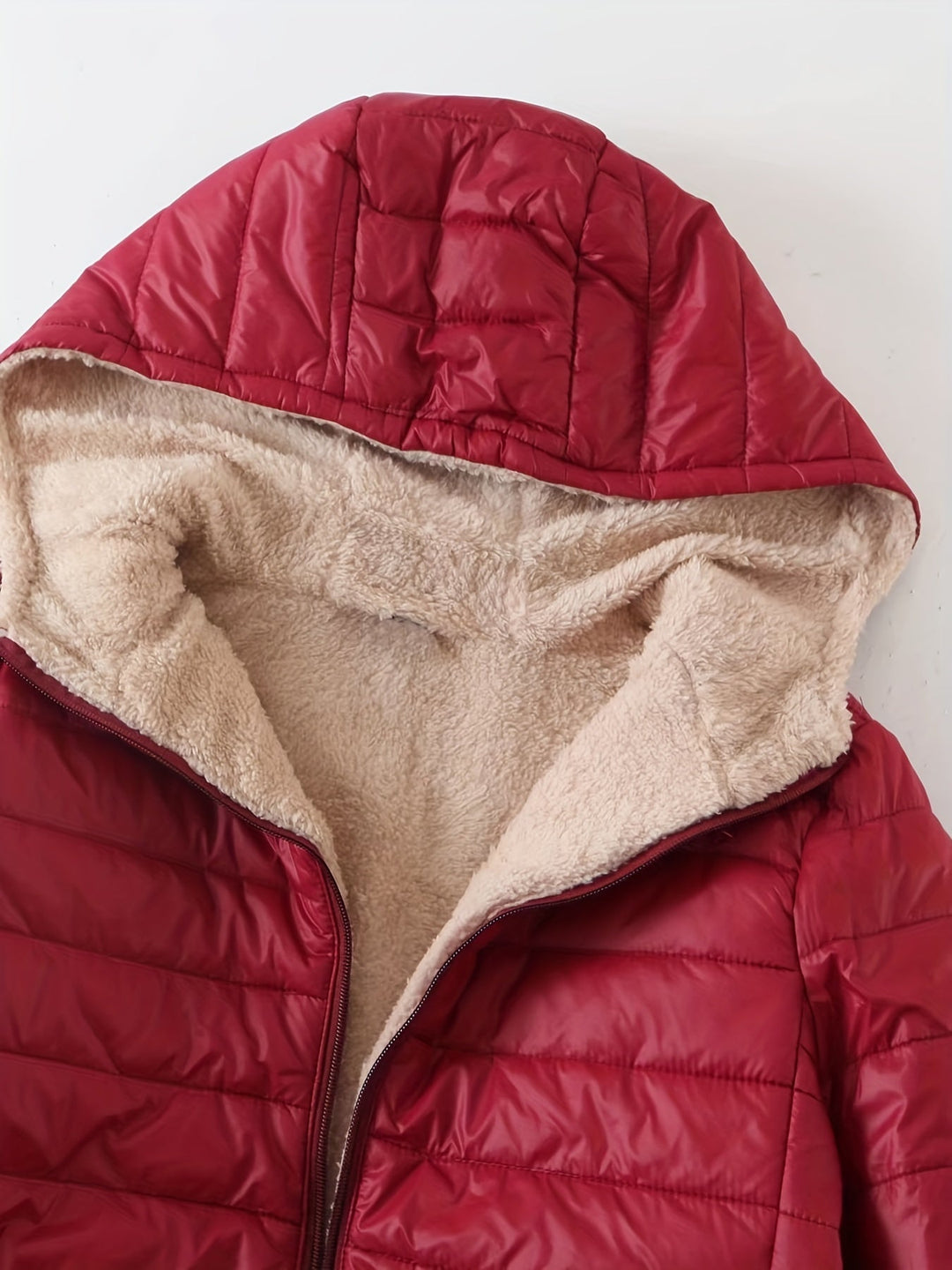 VICKY™ - Piumino imbottito con pile interno
