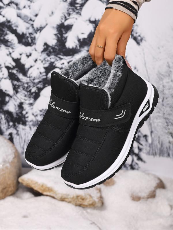 AIRA™ - Stivali da Neve Invernali da Donna Caldi, Suola Antiscivolo in PVC, Scarpe Slip-On Foderate in Pile