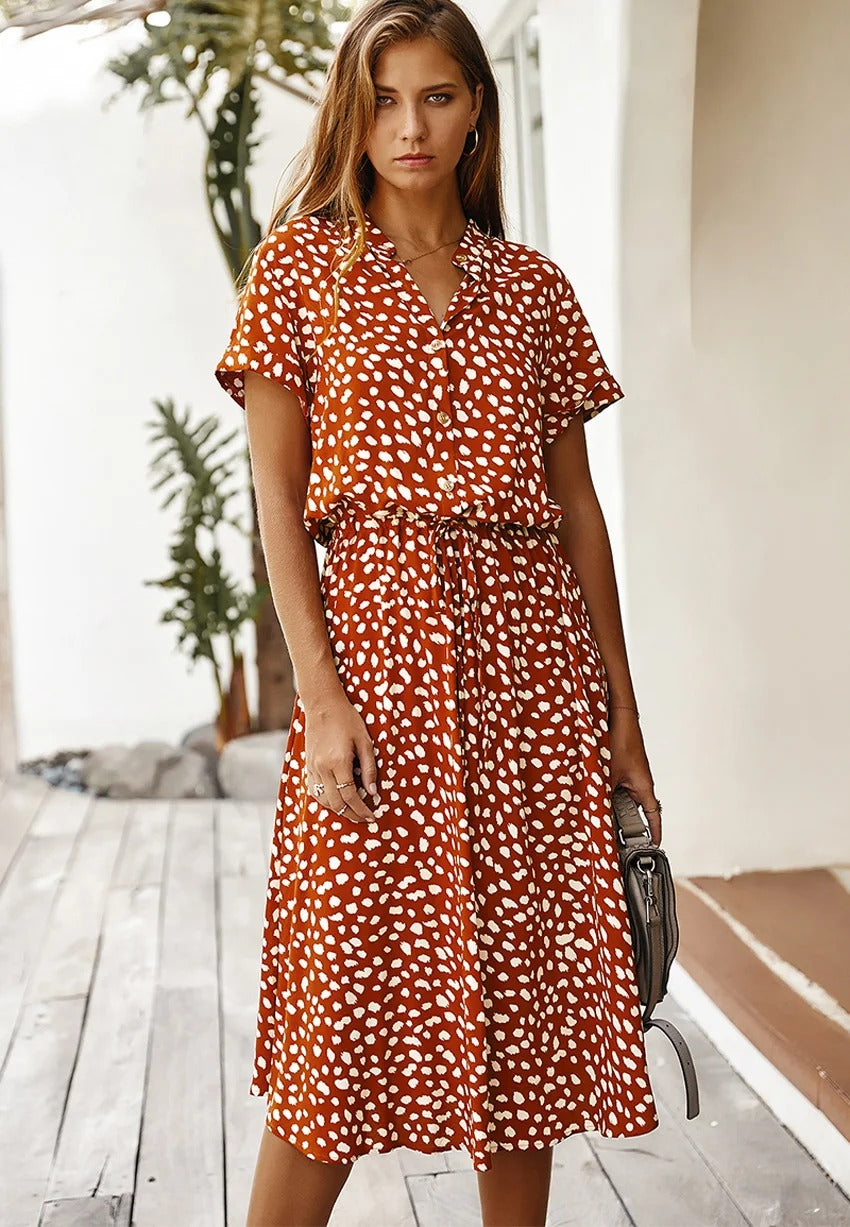 Evelyn | Vestito midi estivo