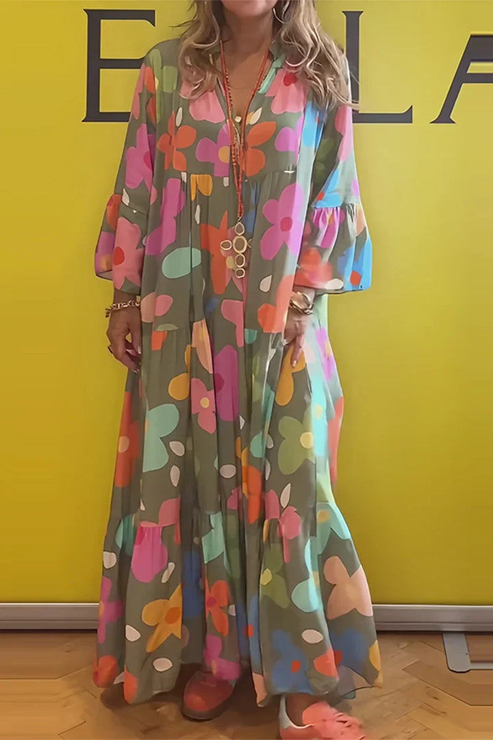 Mabel | Relaxed Fit Floral Maxi Dress
