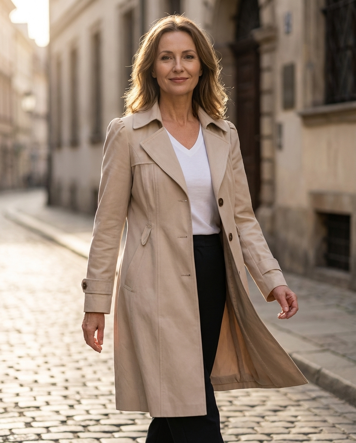 Elaine | Cappotto Estivo Elegante Stile Vintage