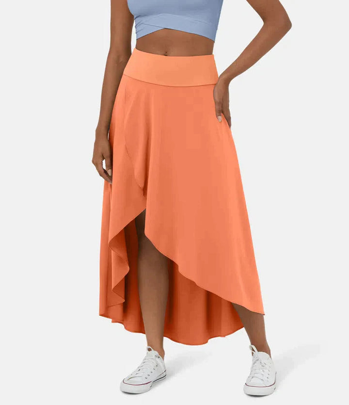 AMELIE™ - Gonna midi asimmetrica elegante