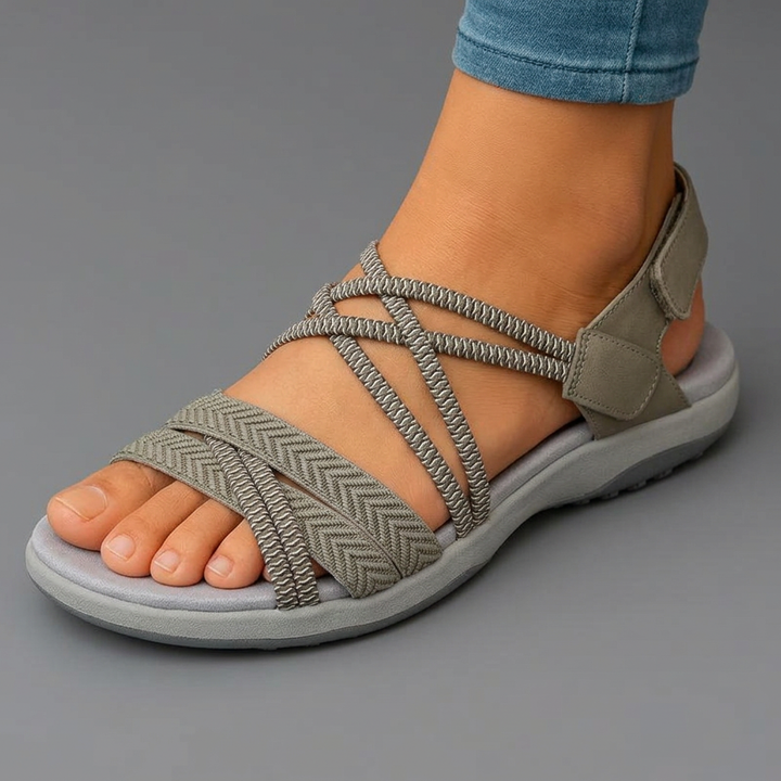 Helena | Sandalo Comfort con Cinturino Incrociato