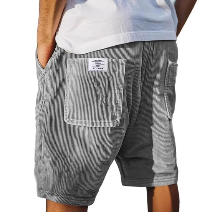 David | Pantaloncini Estivi in Velluto a Coste Luxury
