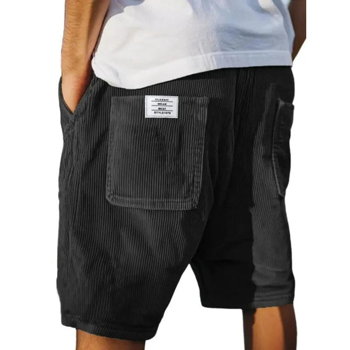 David | Pantaloncini Estivi in Velluto a Coste Luxury