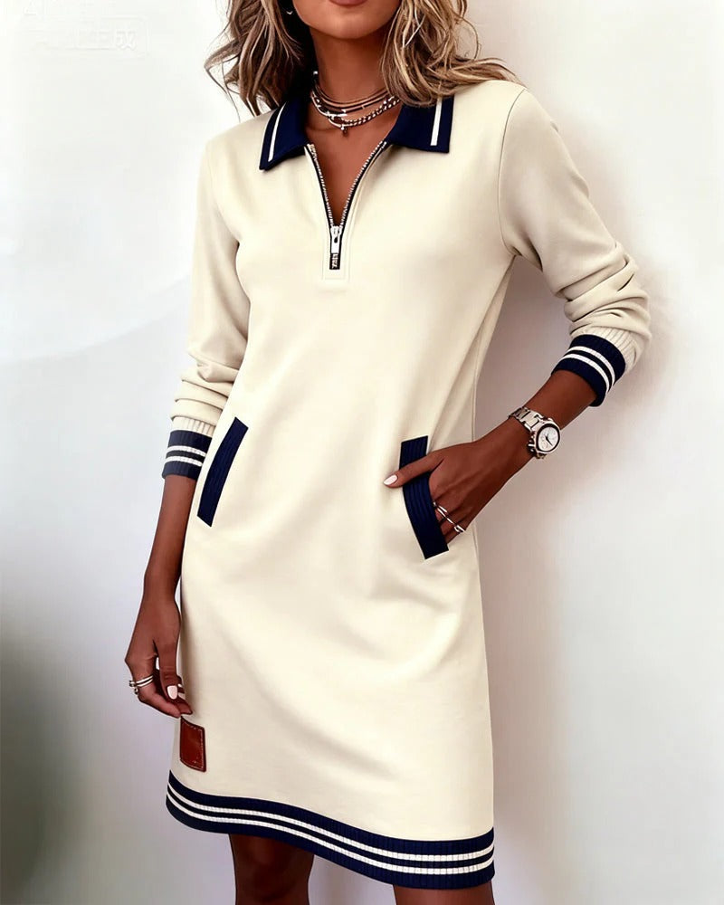 Kathleen | Abito Elegante a Maniche Lunghe