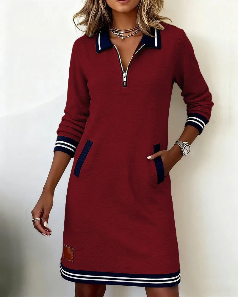Gloria | Chic Long Sleeve Dress