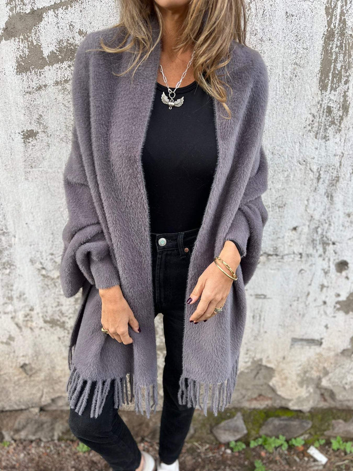AOIBHE™ - Cardigan drappeggiato elegante
