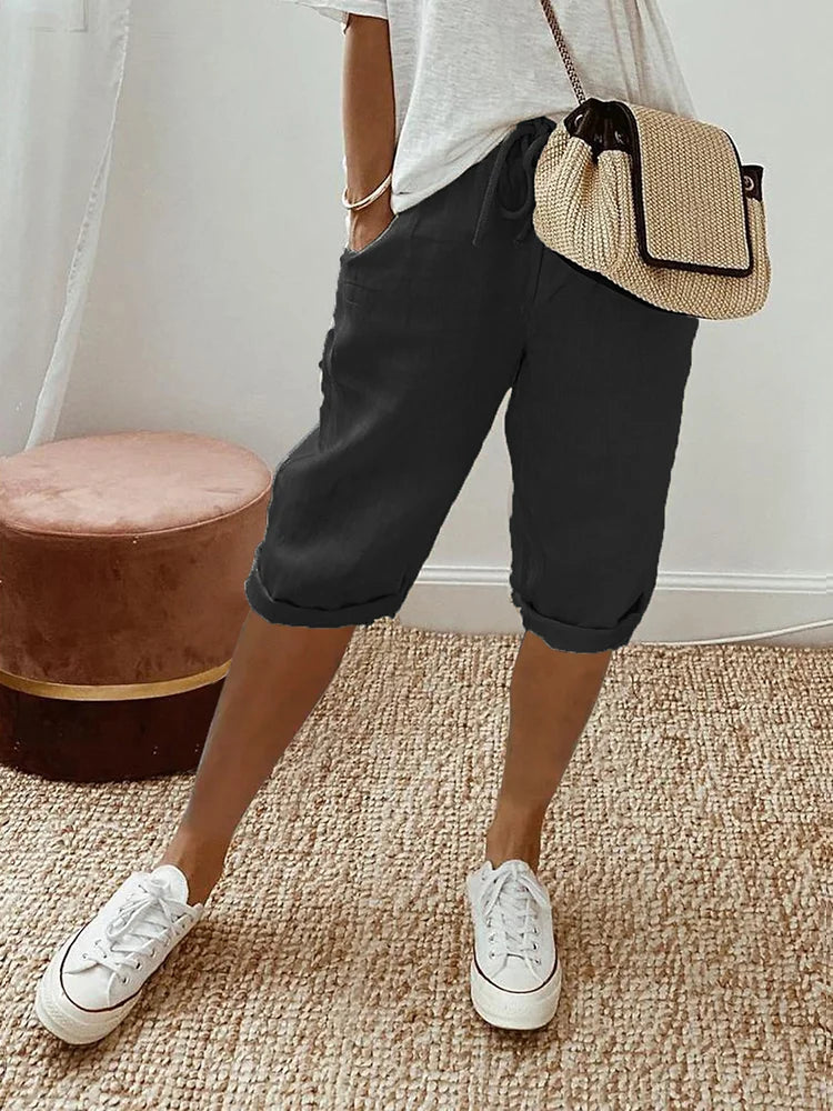 Margaret | Pantaloncini senza chiusura dal taglio comodo