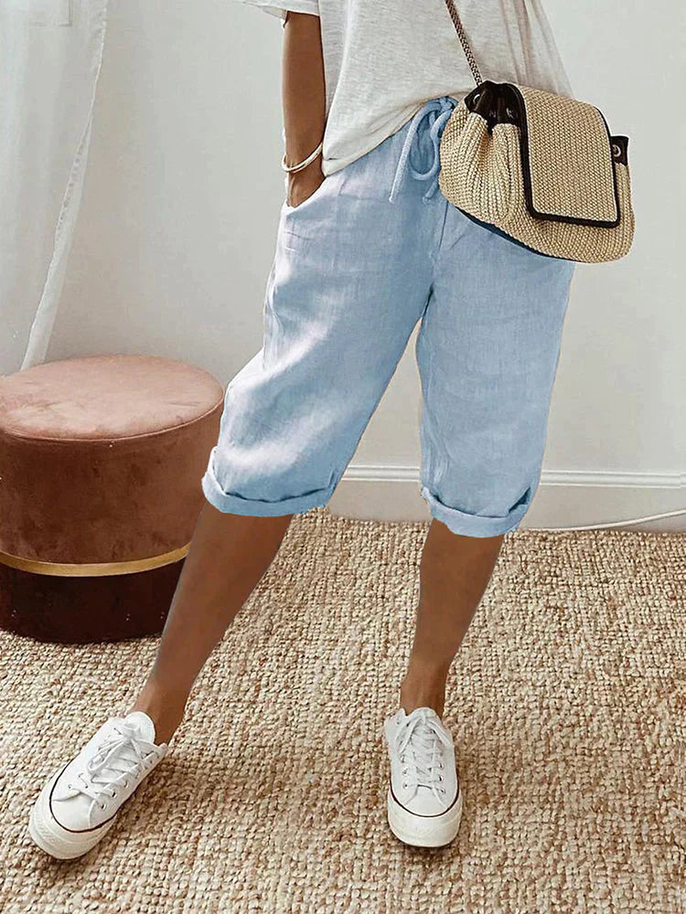 Margaret | Pantaloncini senza chiusura dal taglio comodo