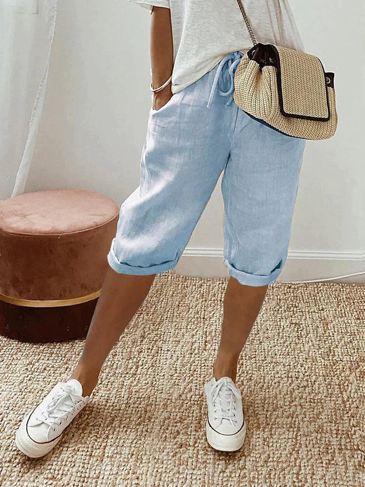 Margaret | Pantaloncini senza chiusura dal taglio comodo