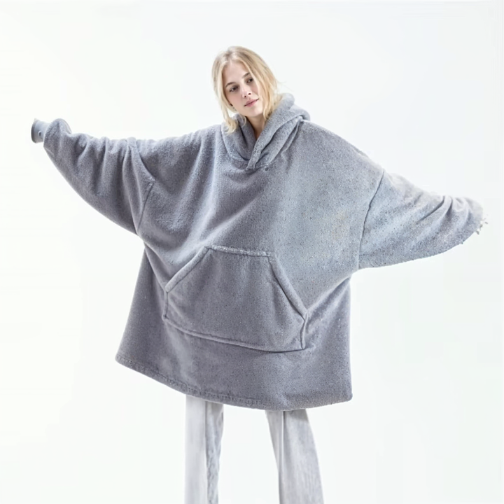 COZYCLOUD™ - Felpa con Cappuccio Oversize Imbottita in Pile