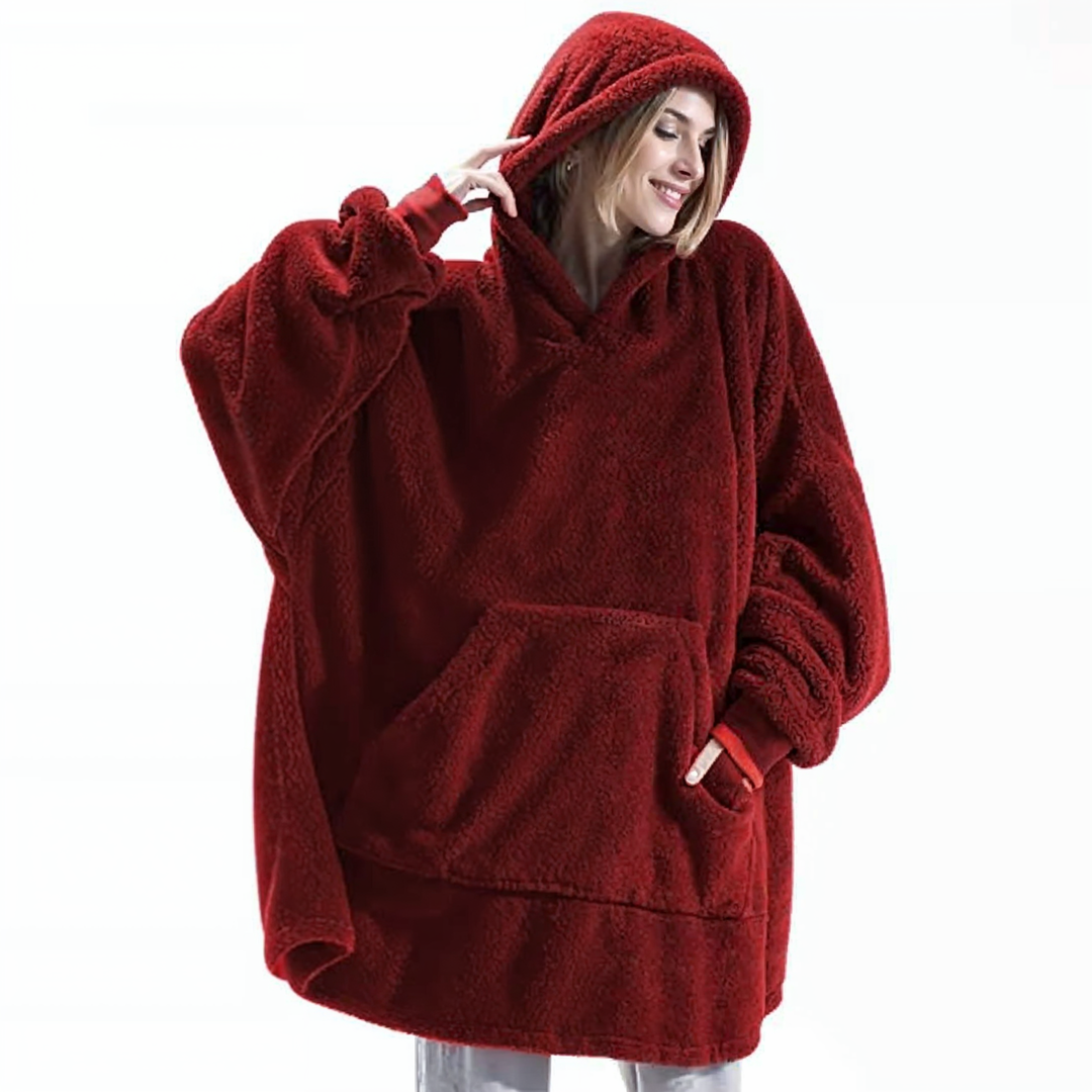 COZYCLOUD™ - Felpa con Cappuccio Oversize Imbottita in Pile