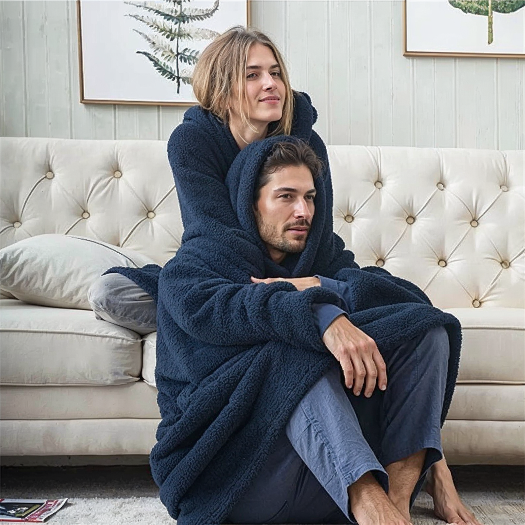 COZYCLOUD™ - Felpa con Cappuccio Oversize Imbottita in Pile