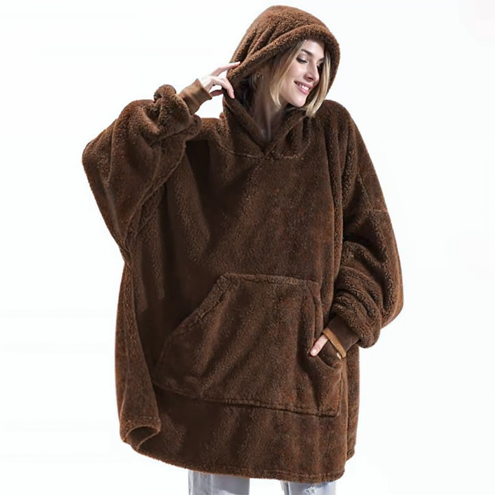 COZYCLOUD™ - Felpa con Cappuccio Oversize Imbottita in Pile