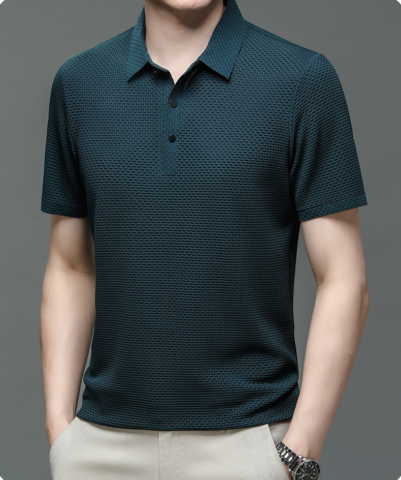 Martin | Stylish Button-Up Polo Shirt