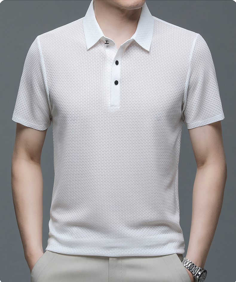 Martin | Stylish Button-Up Polo Shirt