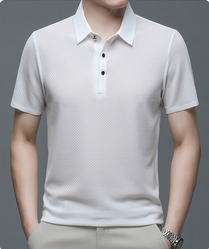 Martin | Stylish Button-Up Polo Shirt