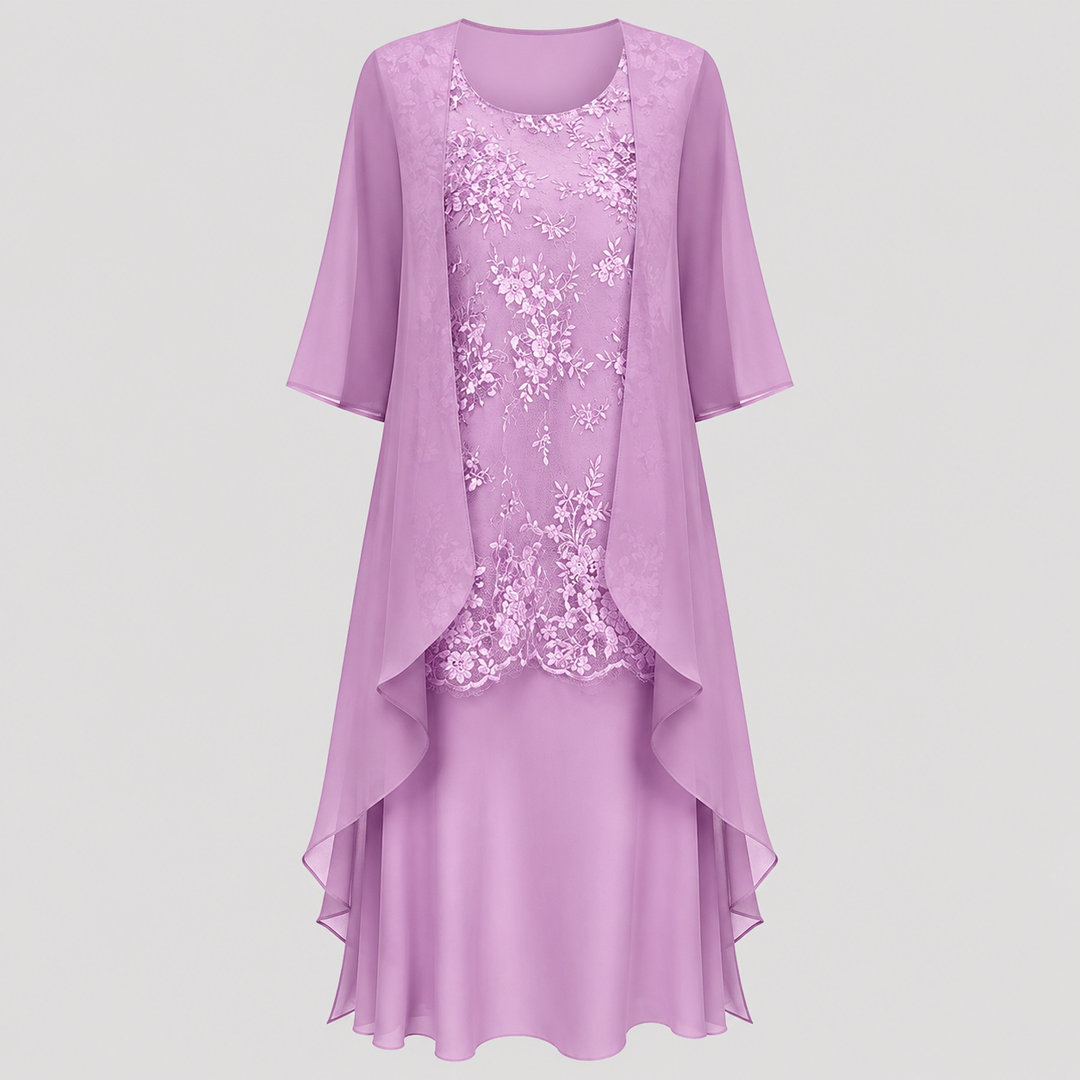 Lumi | Two-Piece Chiffon Set