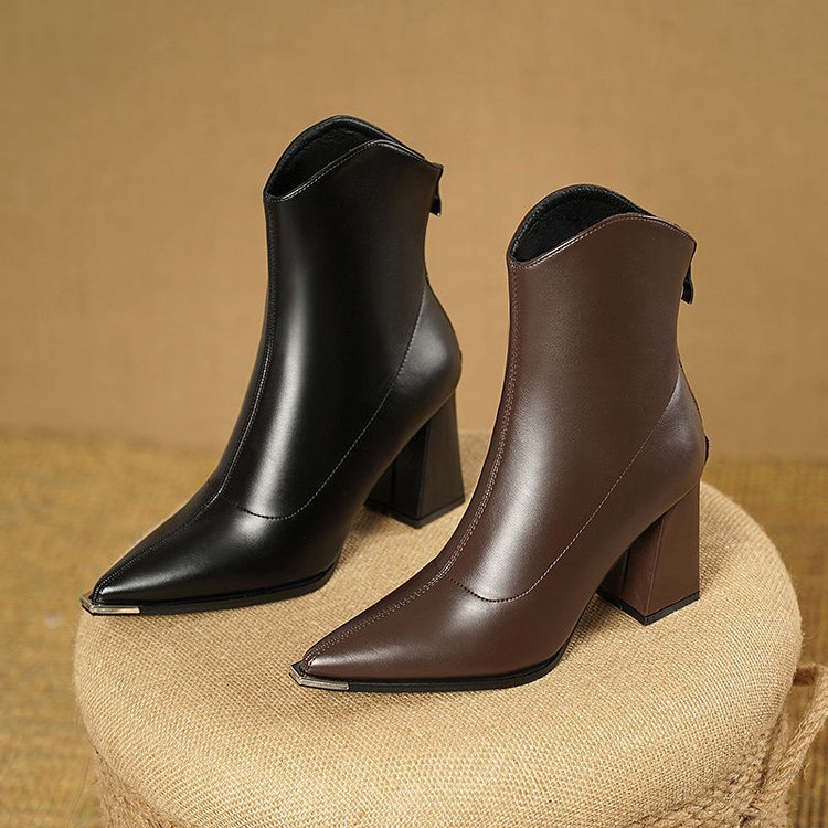 NOX™ - Stivali Chelsea con punta cromata