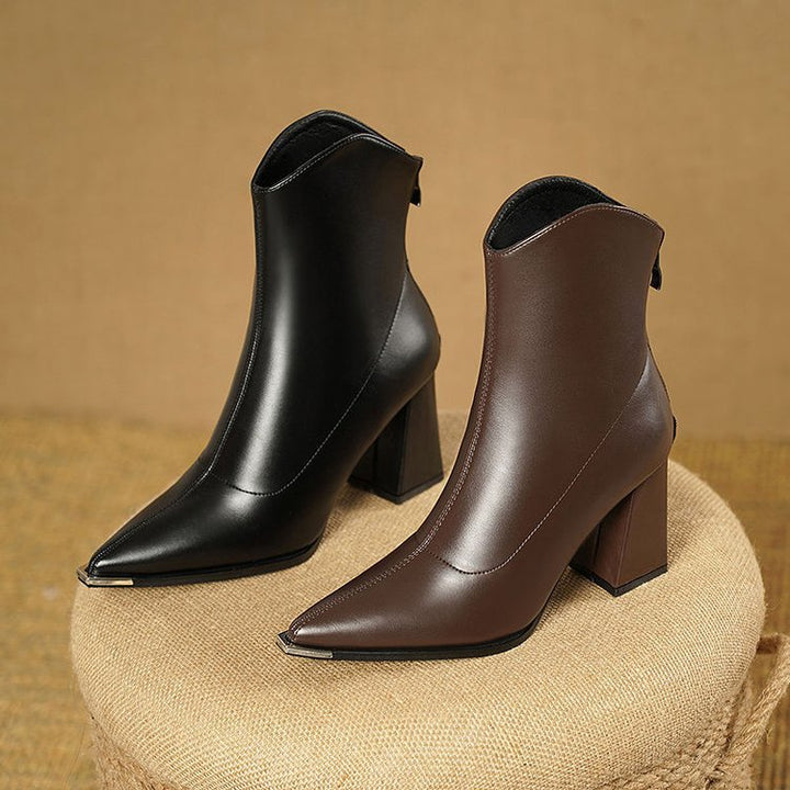 NOX™ - Stivali Chelsea con punta cromata