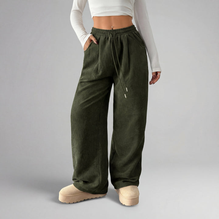 TABITHA™ – Morbidi pantaloni con coulisse dalla vestibilità ampia