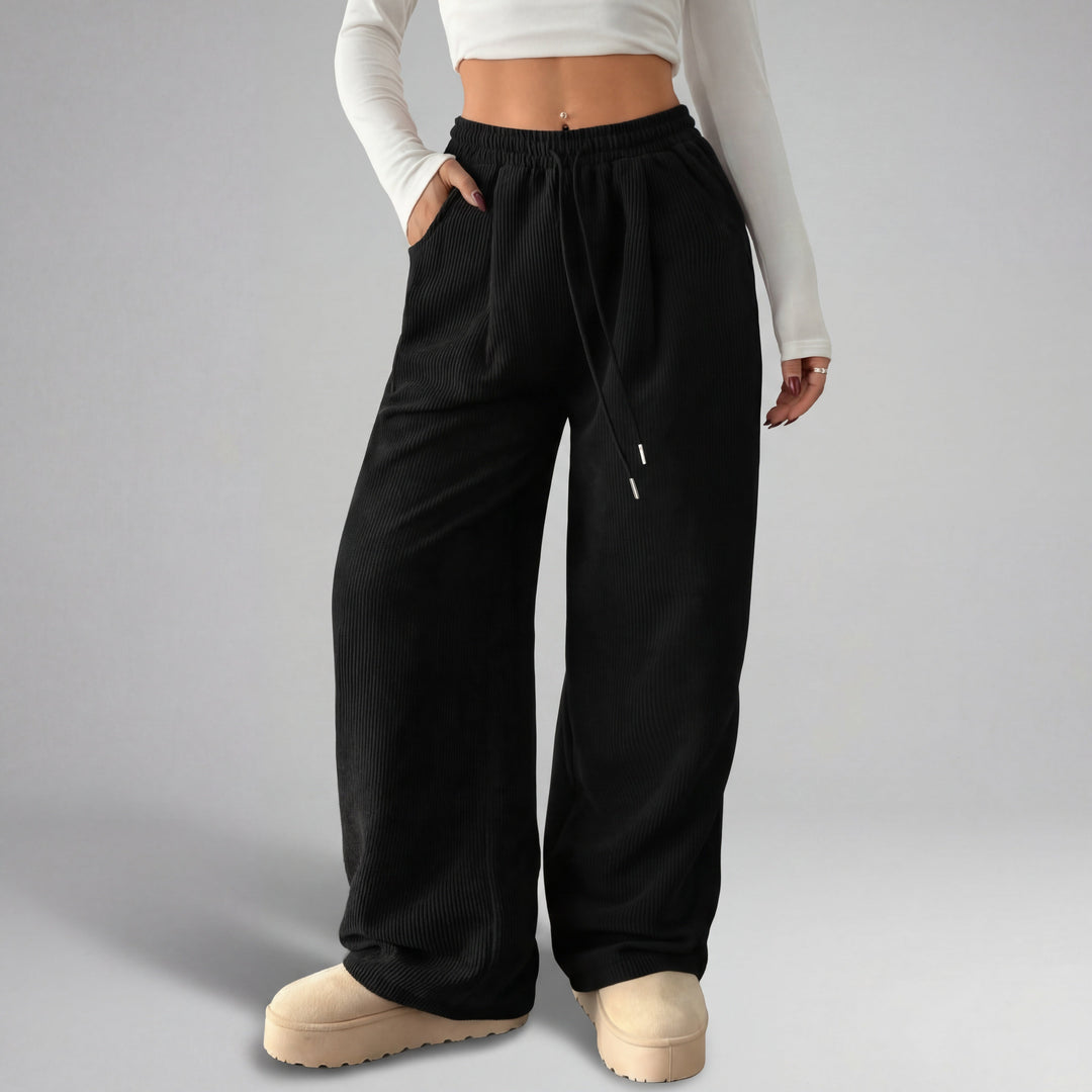 TABITHA™ – Morbidi pantaloni con coulisse dalla vestibilità ampia