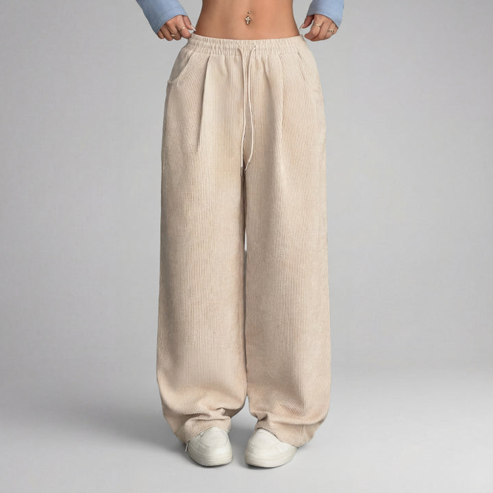 TABITHA™ – Morbidi pantaloni con coulisse dalla vestibilità ampia