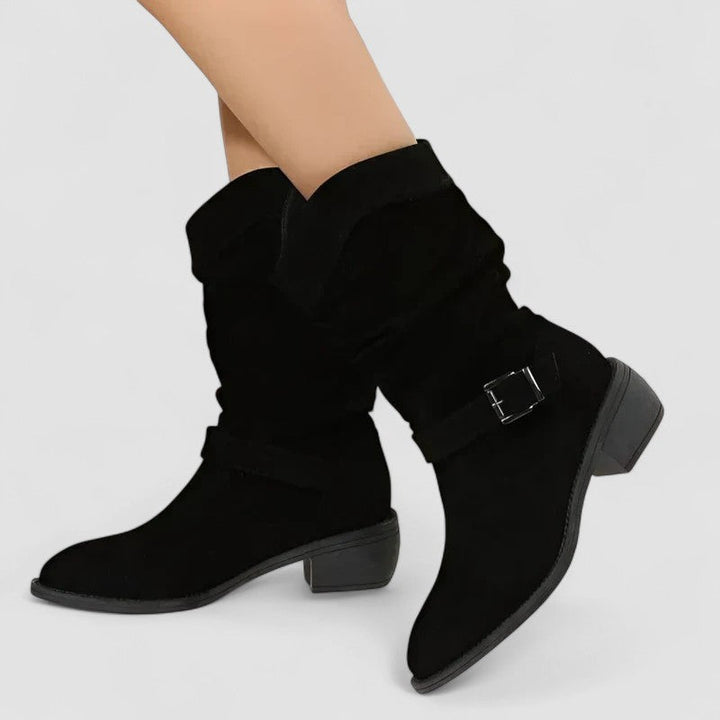 Elyse | Stivali western stile slouch