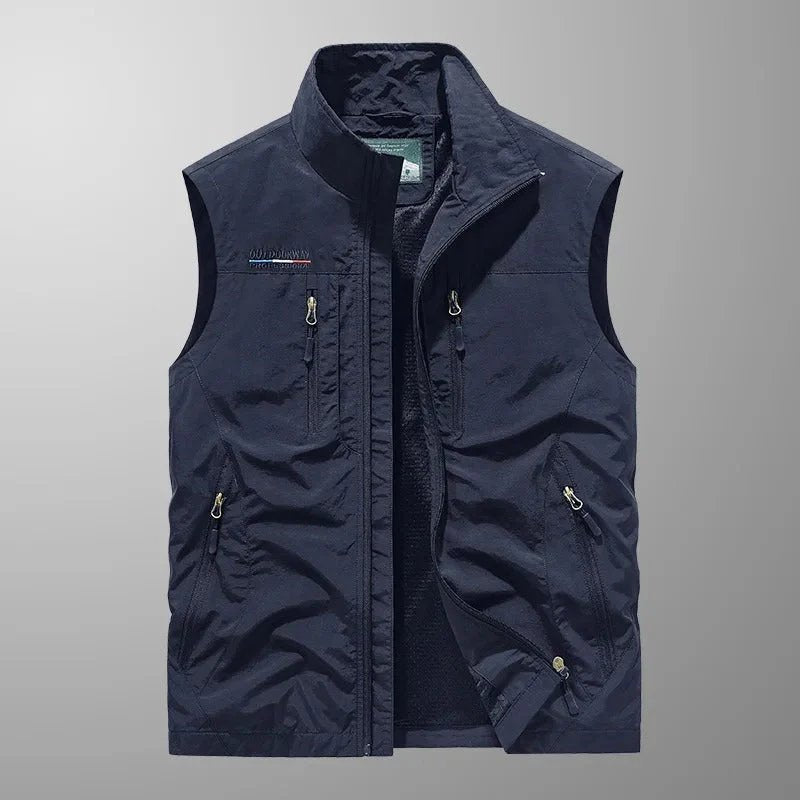 Raymond | Gilet Cargo Multitasche Traspirante