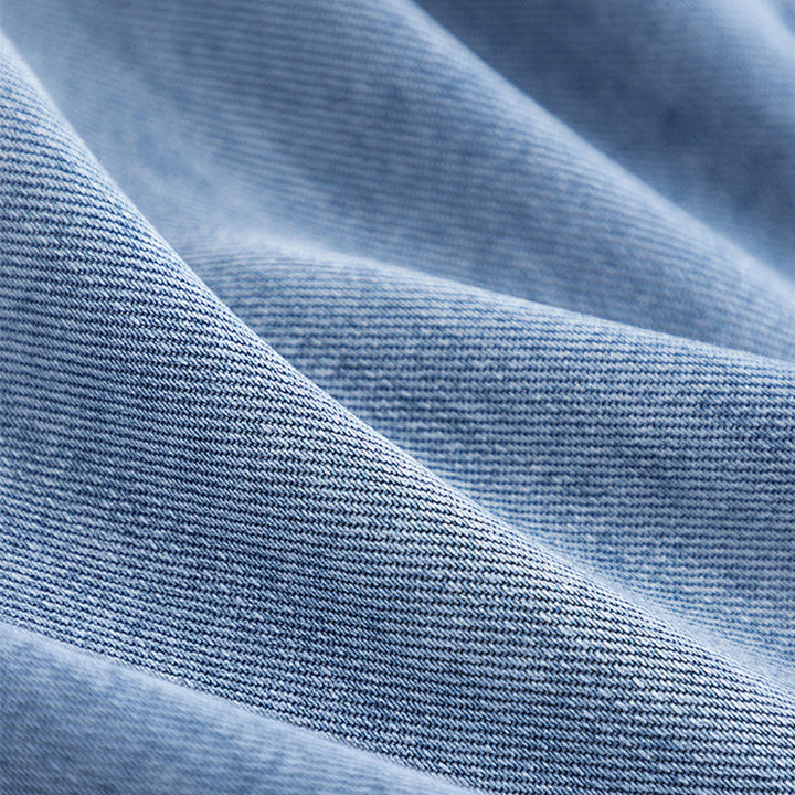 ELORA™ - Trench in denim bicolore