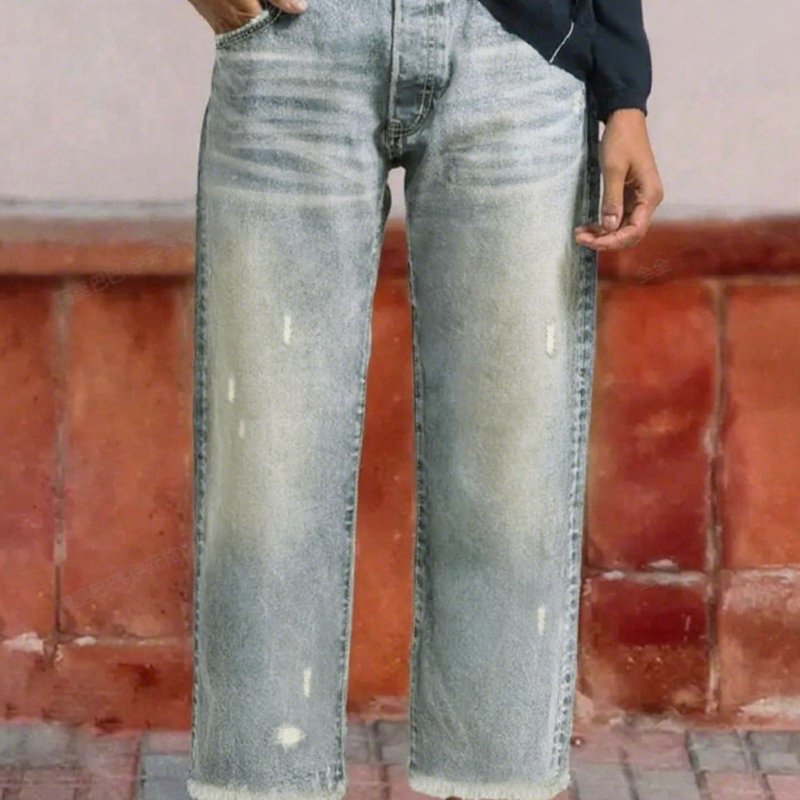 Pauline | Jeans dritti corti stile retrò