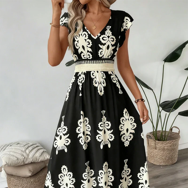 Canda | Abito Lungo Elegante e Avvolgente