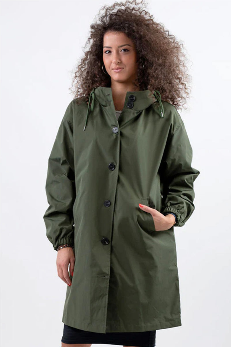 BARBARA™ | Giacca a vento oversize resistente all'acqua