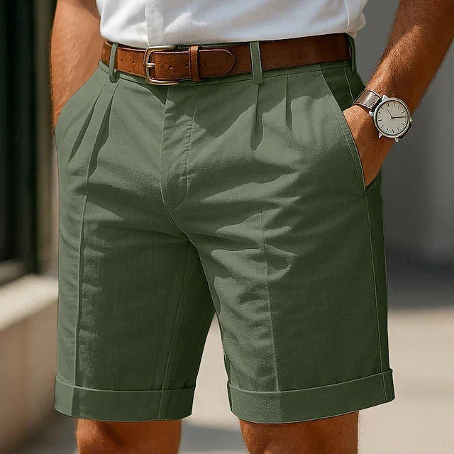 Alessandro | Pantaloncini Sartoriali con Pieghe