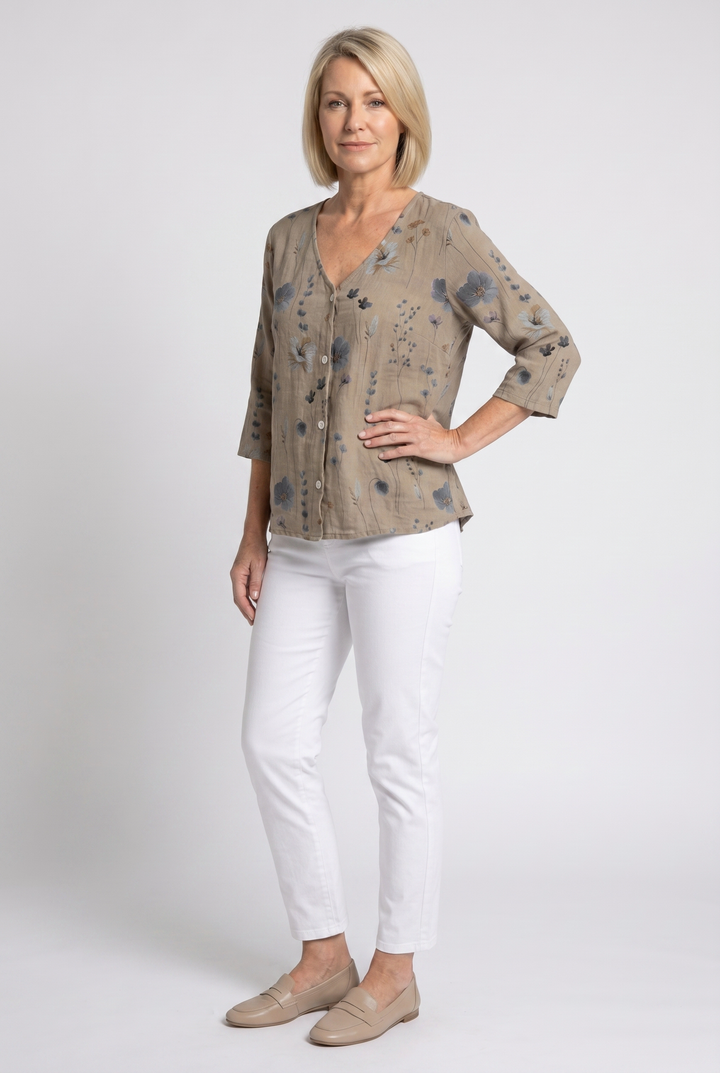 Hilary | Blusa a Tre Quarti